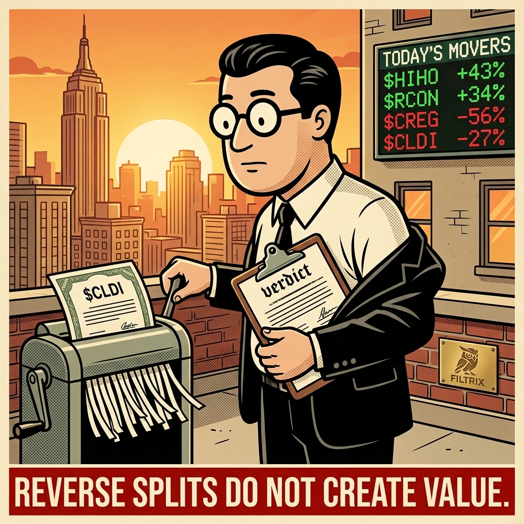 $CREG -56.79% — what the base rate says