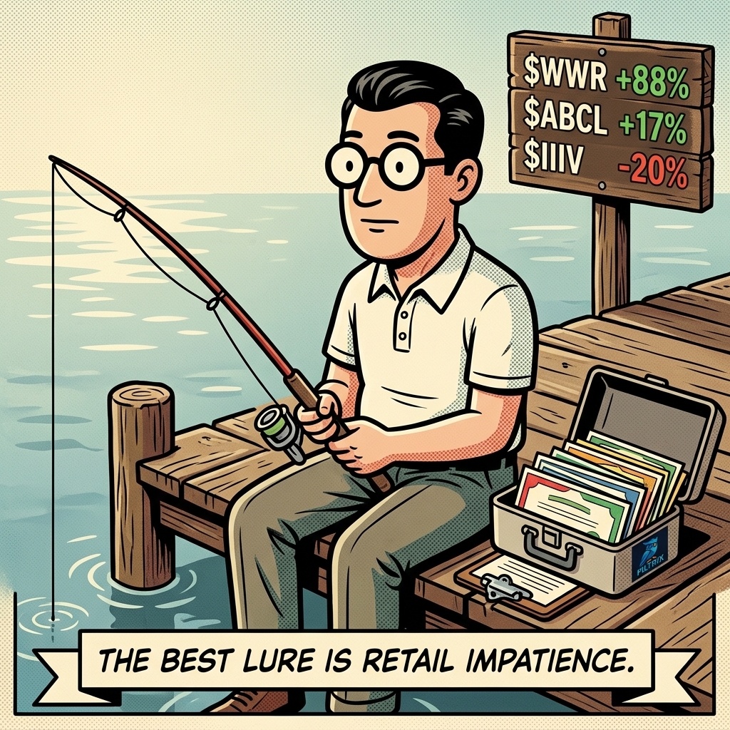 $WWR +87.76% — what the base rate says
