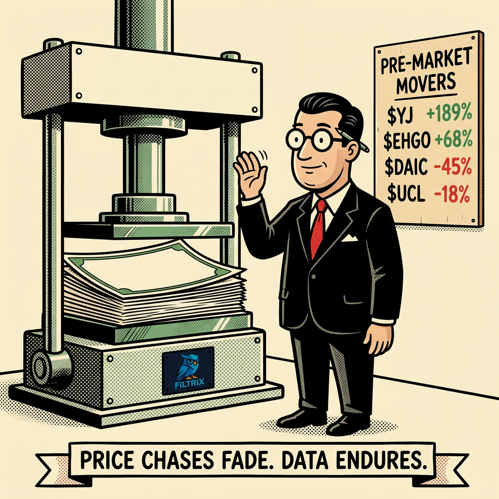 $DAIC -45.40% — what the base rate says