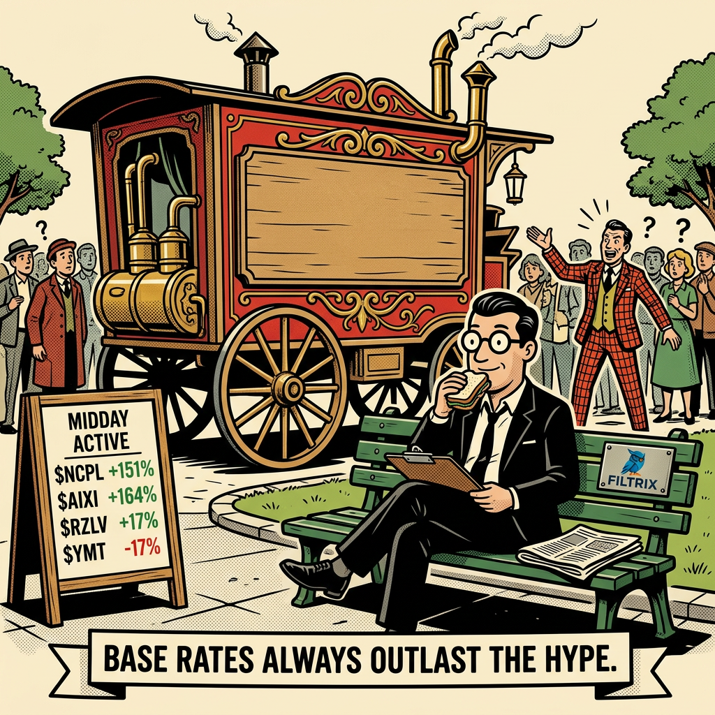 $FNGR -9.11% — what the base rate says