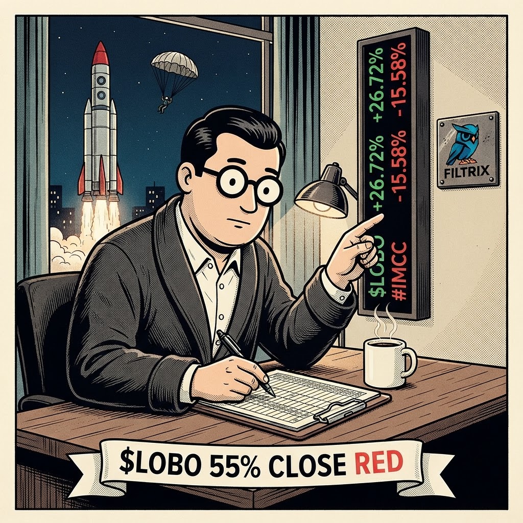 $IMCC -25.06% — what the base rate says