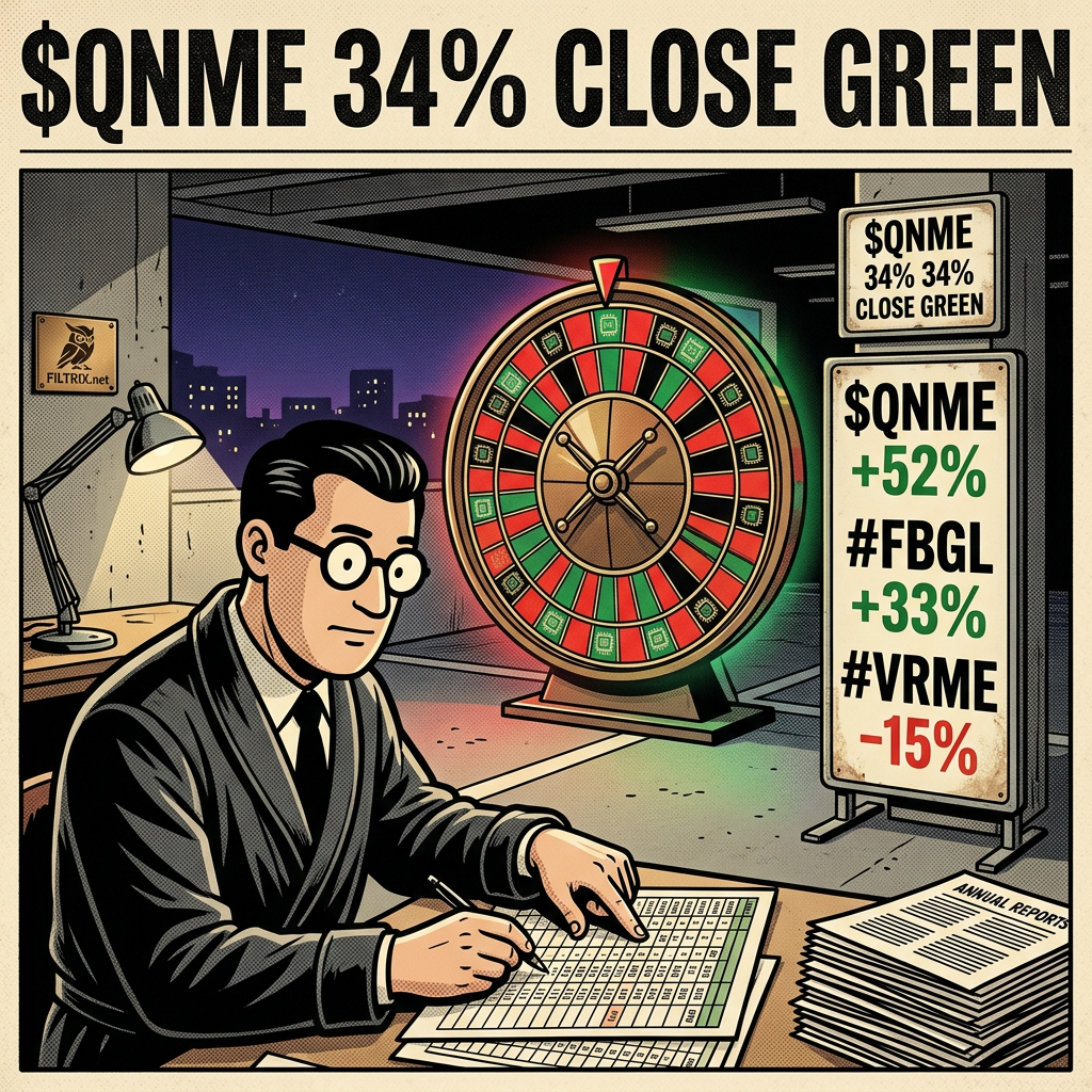 $VRME -15.22% — what the base rate says