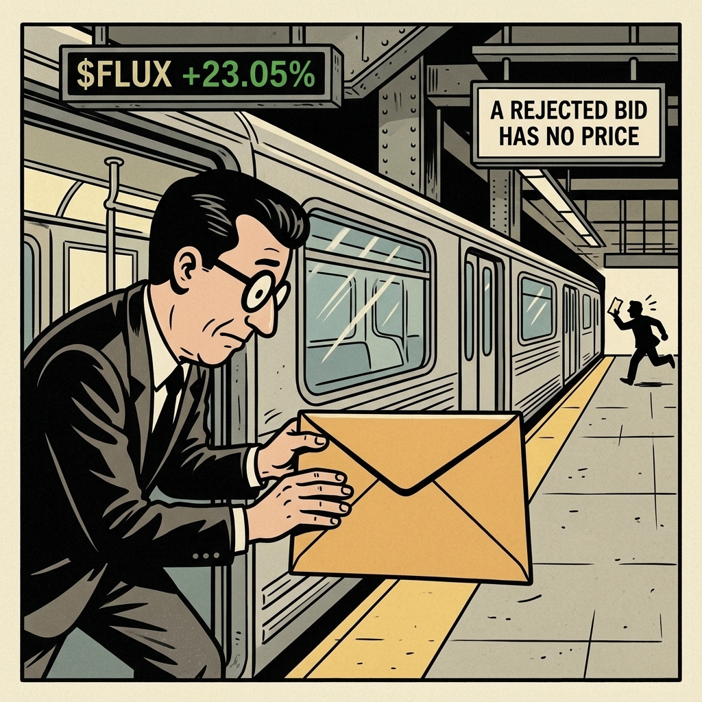 $FLUX — what the base rate says