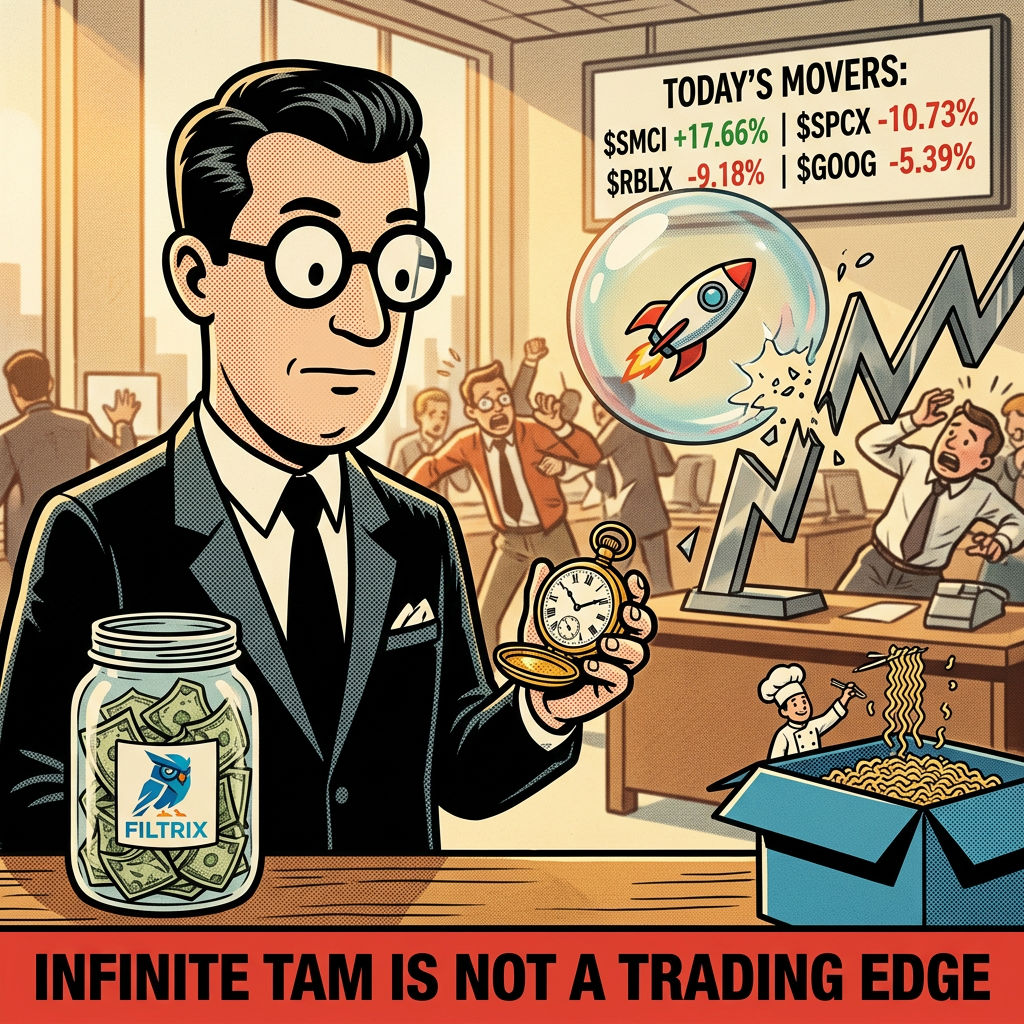 $SMCI +17.66% — what the base rate says